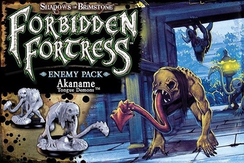 Shadows Of Brimstone Board Game: Akaname Tongue Demon Enemy Pack