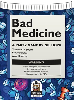 2!FFTBADM03 Bad Medicine 2nd Edition Board Game published by Formal Ferret Games