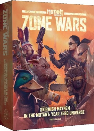 2!FLFMUT010 Mutant Year Zero: Zone Wars Core Set published by Free League Publishing
