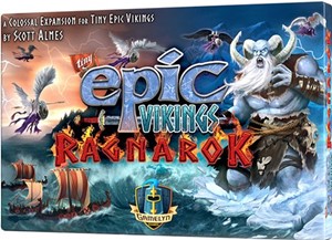 GAMTEVRG Tiny Epic Vikings Card Game: Ragnarok Expansion published by Gamelyn Games