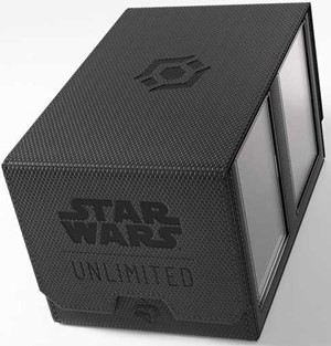 2!GGS20162ML Star Wars: Unlimited Double Deck Pod - Black published by Gamegenic