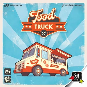 GIGFO Food Truck Card Game published by Gigamic