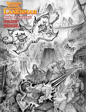 GMG5206 Dungeon Crawl Classics: Lankhmar: Masks Of Lankhmar published by Goodman Games