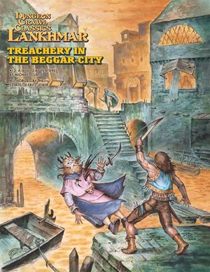 GMG5228 Dungeon Crawl Classics: Lankhmar #13: Treachery In The Beggar City published by Goodman Games
