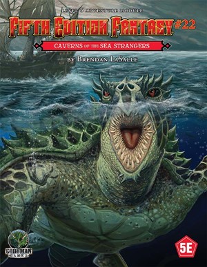 GMG55522 Dungeons And Dragons RPG: Module 22: Caverns Of The Sea Strangers published by Goodman Games
