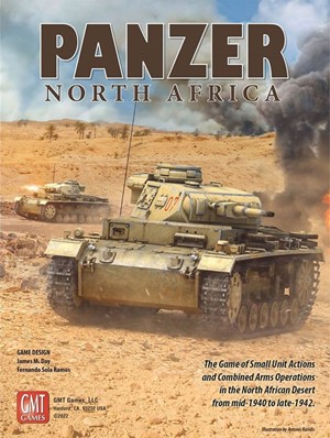 2!GMT2301 Panzer North Africa published by GMT Games
