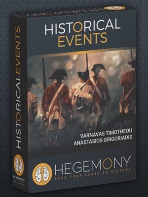 HEGHE01 Hegemony Board Game: Historical Events Expansion published by Hitpointe Sales