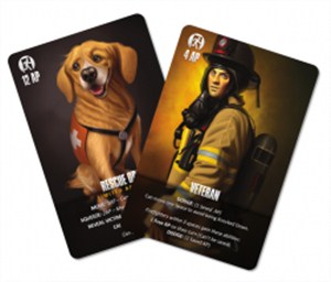 IBCFPA1 Flash Point Fire Rescue: Veteran And Rescue Dog Pack Expansion published by Indie Boards and Cards