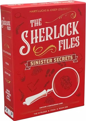 2!IBCSFSS01 Sherlock Files Card Game: Sinister Secrets published by Indie Boards and Cards