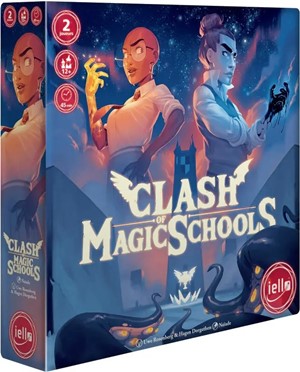 IEL70147 Clash Of Magic Schools Board Game published by Iello