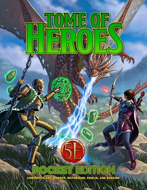 KOB9375 Dungeons And Dragons RPG: Tome Of Heroes Pocket Edition published by Kobold Press