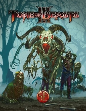 KOB9399 Dungeons And Dragons RPG: Tome Of Beasts 3 published by Kobold Press
