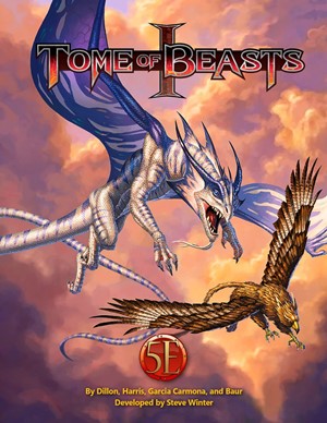 KOB9566 Dungeons And Dragons RPG: Tome Of Beasts 1: 2023 Edition published by Kobold Press