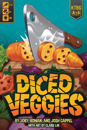 KTG1100 Diced Veggies Board Game published by Kids Table Board Gaming