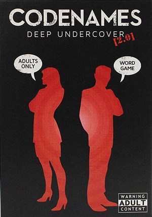 LC2467 Codenames Card Game: Deep Undercover 2.0 published by Lark And Clam