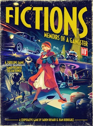 LDNV430002 Fictions Board Game: Memoirs Of A Gangster published by Ludonova
