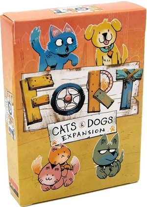 LED02001 Fort Card Game: Cats And Dogs Expansion published by Leder Games