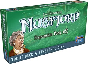 2!LOG0171 Nusfjord Board Game: Trout And Besokende Deck Expansion published by Lookout Spiele