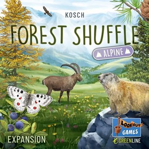 LOG0185 Forest Shuffle Card Game: Alpine Expansion published by Lookout Spiele