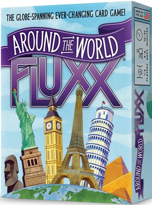 LOO127 Around The World Fluxx Card Game published by Looney Labs