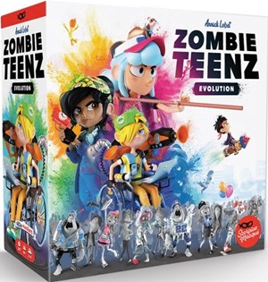 LSMZKE01 Zombie Teenz Evolution Board Game published by Le Scorpion Masque