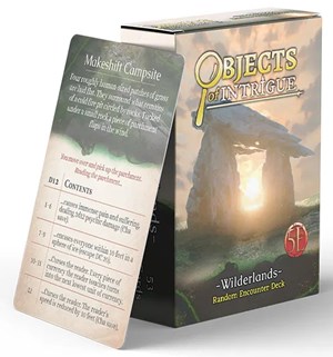 NRG1016 Dungeons And Dragons RPG: Objects Of Intrigue: Wilderlands Deck published by Nord Games