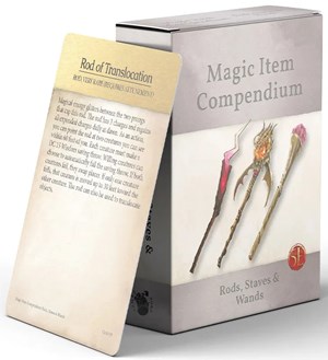 NRG1076 Dungeons And Dragons RPG: Magic Item Compendium: Rods Staffs And Wands published by Nord Games