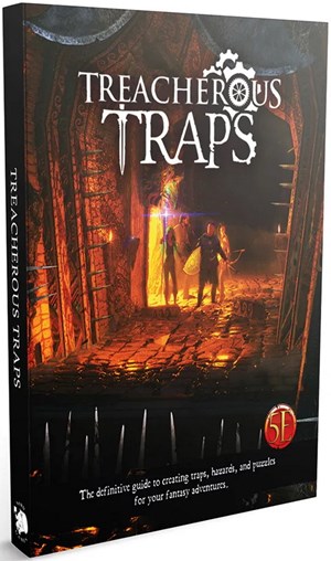 NRG2103 Dungeons And Dragons RPG: Treacherous Traps published by Nord Games