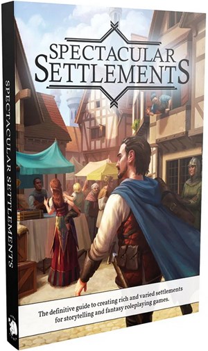 NRG2105 Dungeons And Dragons RPG: Spectacular Settlements Hardcover published by Nord Games