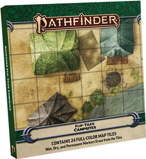 PAI4095 Pathfinder RPG Flip-Tiles: Campsites published by Paizo Publishing