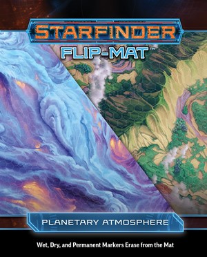 2!PAI7323 Starfinder RPG: Flip-Mat Planetary Atmosphere published by Paizo Publishing