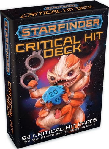 PAI7406 Starfinder RPG: Critical Hit Deck published by Paizo Publishing