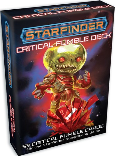 PAI7409 Starfinder RPG: Critical Fumble Deck published by Paizo Publishing