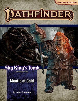 PAI90193 Pathfinder 2 #192 Sky King's Tomb Chapter 1: Mantle Of Gold published by Paizo Publishing