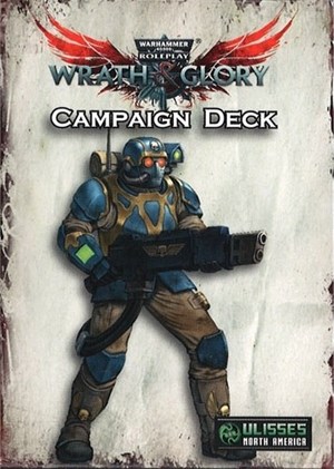 2!PAIULIWG2001 Warhammer 40000 Roleplay: Wrath And Glory Campaign Card Deck published by Paizo Publishing