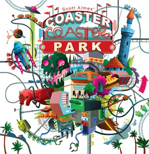 PAN201706 Coaster Park Board Game published by Pandasaurus Games