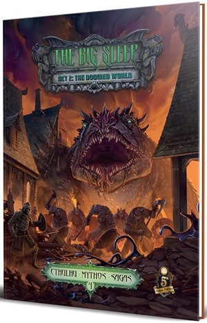 PETSPCMRPG42 Dungeons And Dragons RPG: Cthulhu Mythos Saga 4: The Big Sleep Act 2: The Doomed World published by Petersen Entertainment