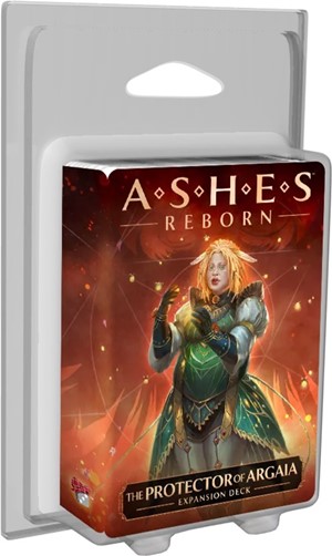 PHG12165 Ashes Reborn Card Game: The Protector Of Argaia Expansion Deck published by Plaid Hat Games