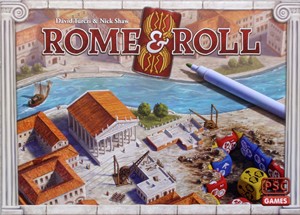 PSCROM001 Rome And Roll Board Game published by PSC