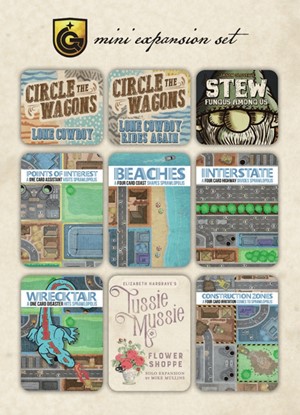 2!QUISPR2 Sprawlopolis Card Game: Mini Expansion Set published by Quined Games