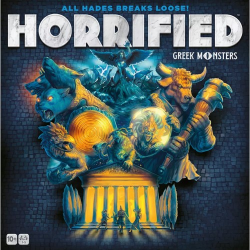 RAV22407 Horrified Board Game: Greek Monsters published by Ravensburger