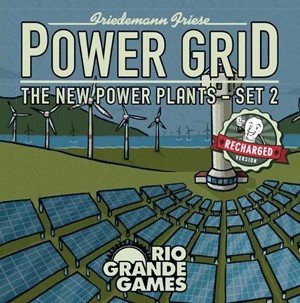 RGG607 Power Grid Board Game: The New Power Plant Cards - Set 2 published by Rio Grande Games
