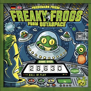2!RGG655 Freaky Frogs From Outaspace Card Game published by Rio Grande Games
