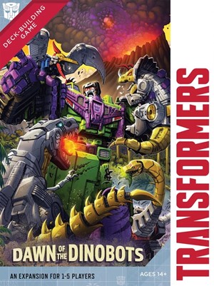 RGS02420 Transformers Deck Building Card Game: Dawn Of The Dinobots Expansion published by Renegade Game Studios