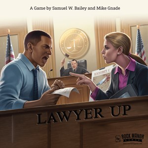 2!RMA045 Lawyer Up Card Game: Season 1 published by Rock Manor Games