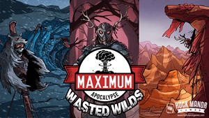 RMA207 Maximum Apocalypse Board Game: Wasted Wilds Expansion published by Rock Manor Games