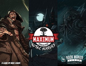 RMA214 Maximum Apocalypse Board Game: Gothic Horrors 2nd Edition published by Rock Manor Games