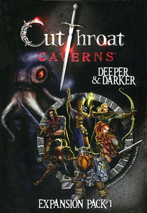 SD0041 Cutthroat Caverns Card Game Exp 1: Deeper and Darker published by Smirk and Dagger Games