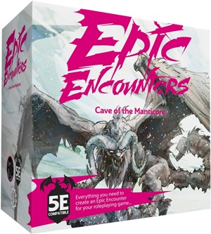 SFGEE020 Dungeons And Dragons RPG: Epic Encounters: Cave Of The Manticore published by Steamforged Games