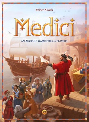 2!SFMED001 Medici Board Game published by Steamforged Games